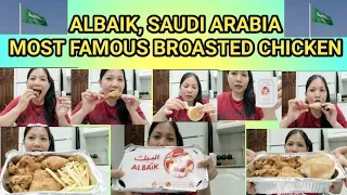 ALBAIK,, Saudi Arabia most famous broasted chicken / JHUVZ VLOG