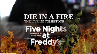 The Living Tombstone - Die In A Fire | FNAF (Guitar Cover + TAB)
