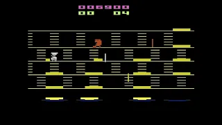 Burger Time (Atari 2600) (Gameplay)