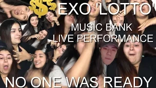 EXO(엑소) ''LOTTO' (LOUDER) MUSIC BANK COMEBACK STAGE REACTION