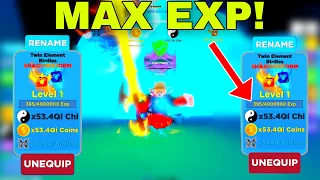 How To Get MAX PET EXP in Ninja Legends ~ Roblox