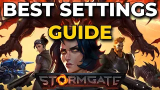 BEST SETTINGS GUIDE - Stormgate Open Beta (Max FPS)