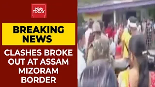 Deadly Clashes Break Out At Assam-Mizoram Border Over Land Dispute; 6 Cops Killed | Breaking News