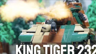 King Tiger 232 - Lego World War II Stop Motion (4K)