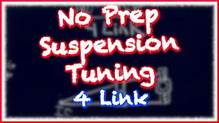 No Prep 4 Link Suspension Setup | Part 3 | Back of the Track 4 Link