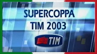 Supercoppa 2003, Juventus - AC Milan