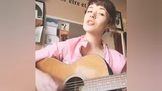 Emma Langford live & unplugged at home with At Seventeen (Janis Ian