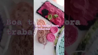 bora trabalhar #produção #bastidores #vlogcroche #crochet #rotinadeumacrocheteira