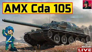 🔥 AMX Cda 105 - РЕДКИЙ ГОСТЬ В РАНДОМЕ 😂 World of Tanks