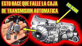 POR QUE FALLA LA CAJA DE TRANSMISION AUTOMATICA - TRANSMISION SE PATINA NO HACE LOS CAMBIOS SOLUCION