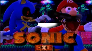 Mario Plays: SONIC EXE