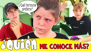 ¿QUIÉN me CONOCE MÁS? 🤨 HUGO vs MATEO HAACK 🔥 MOST LIKELY TO 🙋‍♂️ TAG DEL HERMANO