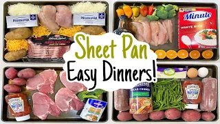 5 Cheap & Fancy Sheet Pan Dinners! | The EASIEST Lunch & Dinner Recipes | Julia Pacheco Cooking