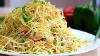 Салат Муравейник Вкусный и оригинальный