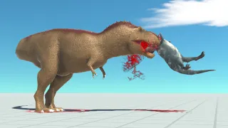 TREX vs EVERY UNIT - Animal Revolt Battle Simulator