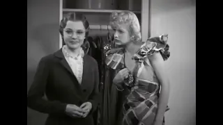 Lucille Ball Early Film Role With Ginger Rogers