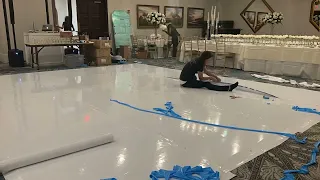 Dance Floor Wraps! How it’s done