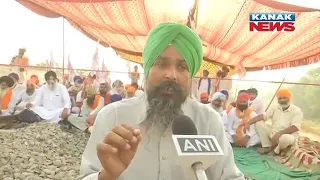 Rail Roko Protest By Farmers By Blocking Delhi-Amritsar Rail Track