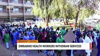 Zimbabwe Health Workers Withdraw Services