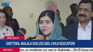 Shettima, Malala discuss girl-child education