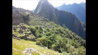 Relaxation Meditation Harp in Rain Machu Pichu 30 minutes