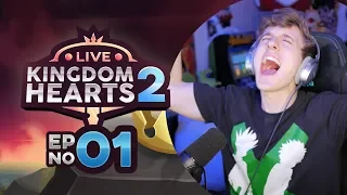 MOST WILD START! | Kingdom Hearts 2 Part 1 [KH 1.5 + 2.5]