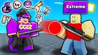 EVERY Ability Vs NPCs In Roblox Blade Ball!