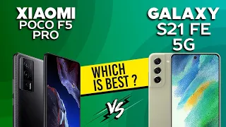 Xiaomi Poco F5 Pro VS Galaxy S21 FE 5G - Full Comparison ⚡Which one is Best