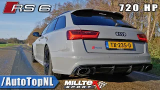 AUDI RS6 PERFORMANCE | MILLTEK EXHAUST *SUPER LOUD* Revs & ONBOARD by AutoTopNL