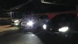 Golf gti vs polo gti vs fiesta ST in Drag race