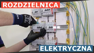 Podłączenie rozdzielnicy elektrycznej XL3 i aparatury Legrand #1