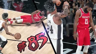 INTENSE JAMES HARDEN RIVALRY! TRASH TALK AFTER 3 ANKLE BREAKERS IN 1 PLAY!! NBA 2k18 MyCAREER Ep 85