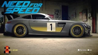Need For Speed 2015  | Wrap And Showcase | Mercedes Amg Gt Race Livery