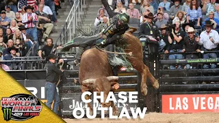 WORLD FINALS: Chase Outlaw Honors the Memory of Mason Lowe in an EMOTIONAL Ride in Round 3 | 2019