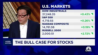 Small caps could climb 50% in the next 12 months, says Fundstrat's Tom Lee