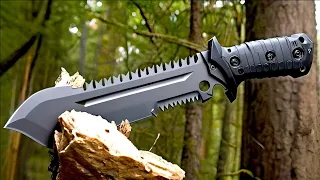 7 Mind-Blowing Survival Knives on Amazon!