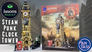 Pantasy | Steampunk Clock Tower Park | Set 85008 Review | An Impressive Looking Build with Movement