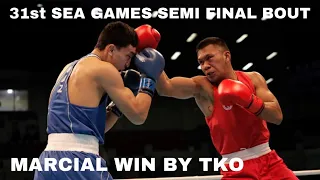 Eumir Marcial Win by TKO vs Thai Boxer | 31st Southeast Asian Games 2022