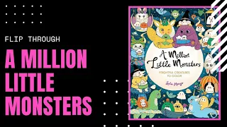 SUPER CUTE BOOK 😍!! | Flip Through ~ A Million Little Monsters by Lulu Mayo