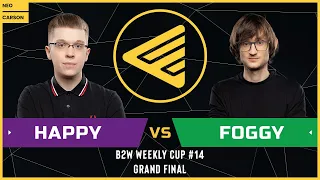 WC3 - B2W Weekly Cup #14 - Grand Final: [UD] Happy vs. Foggy [NE]