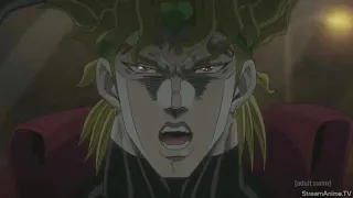 Jojo's Bizarre Adventure (Stardust Crusaders) DIO Deflects Emerald Splash (English Dub)