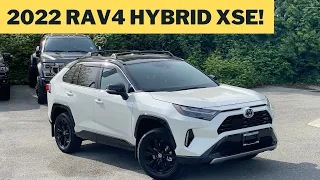 2022 Toyota RAV4 Hybrid XSE real life walkaround!