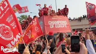 BEST FAN VIDEOS OF LIVERPOOL TROPHY PARADE- COMPILATION