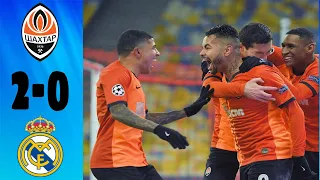 Shakhtar Donetsk vs Real Madrid Highlight & goal 2020/21