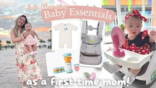 3-6 MONTHS MUST HAVES | Essentials We Use Everyday!