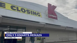 Kmart down to 3 stores in US after NJ closing