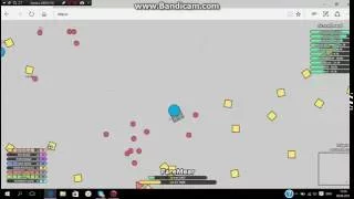 Diep.io . +5.000 массы. Как выйти в топ