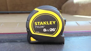 STANLEY TYLON TAPE MEASURE (8m/26')