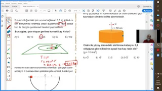 çembersel hareket-kazanım testleri 2