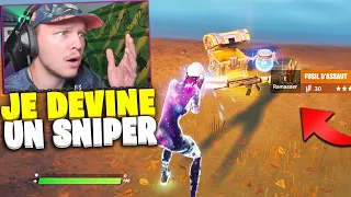 Je dois deviner le LOOT DU COFFRE pour l'utiliser ! (TRÈS difficile) - Fortnite Battle Royale